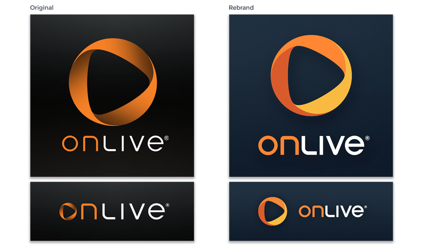 Onlive and SL Go: Logos and Rebranding - Nick Perata
