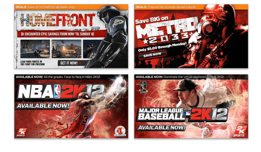 OnLive: Games Marketing/Promo Assets - Nick Perata